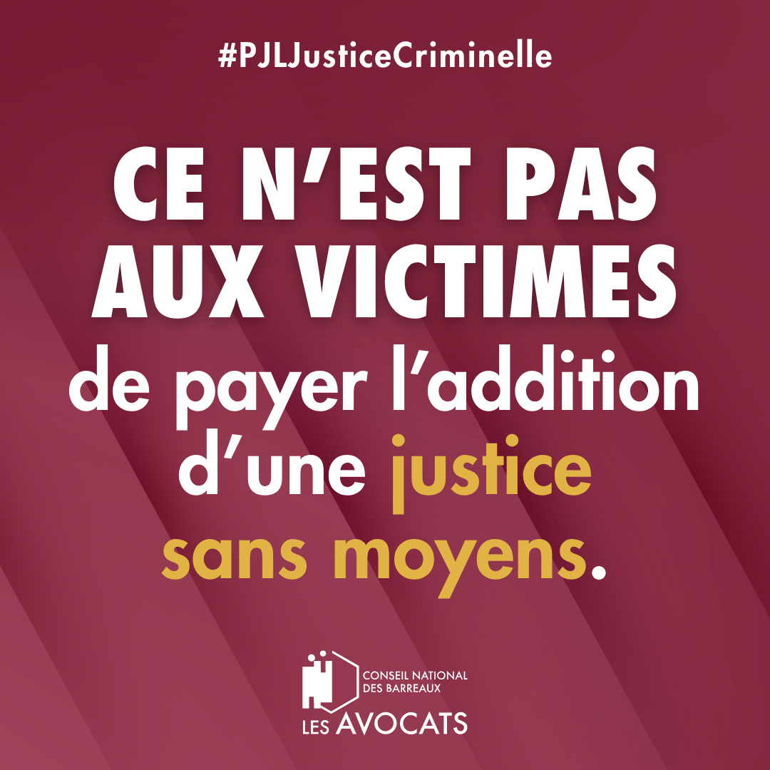 Mobilisation de la profession d'Avocat contre le projet de loi SURE